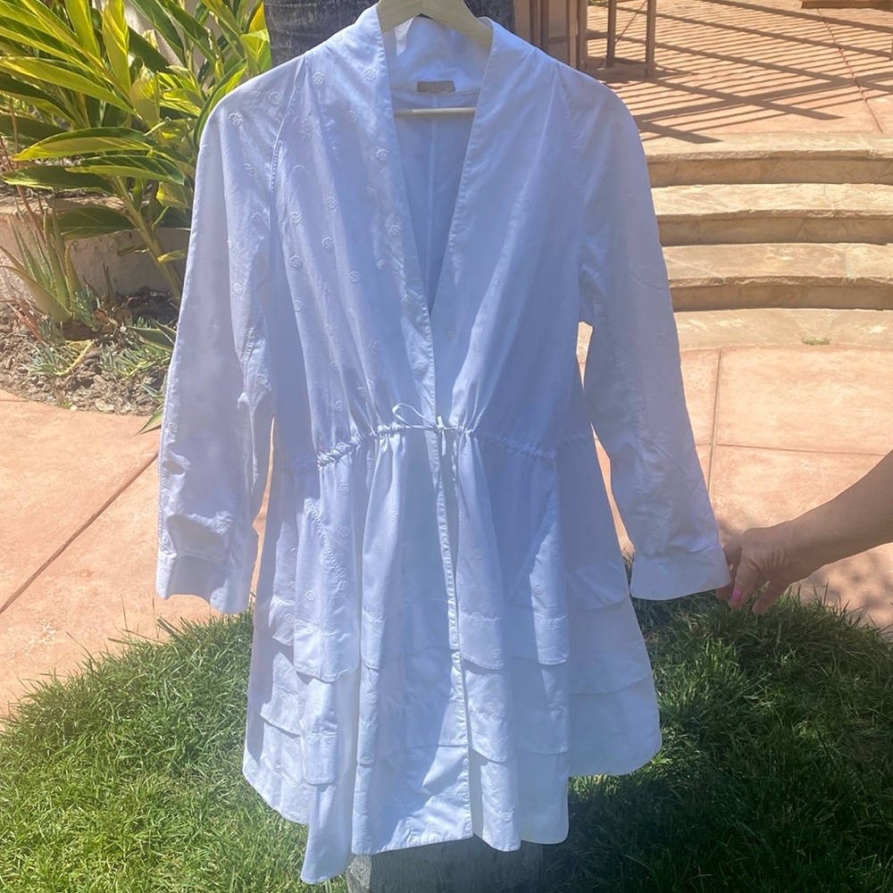 Alaia Paris White Dress size 42eu